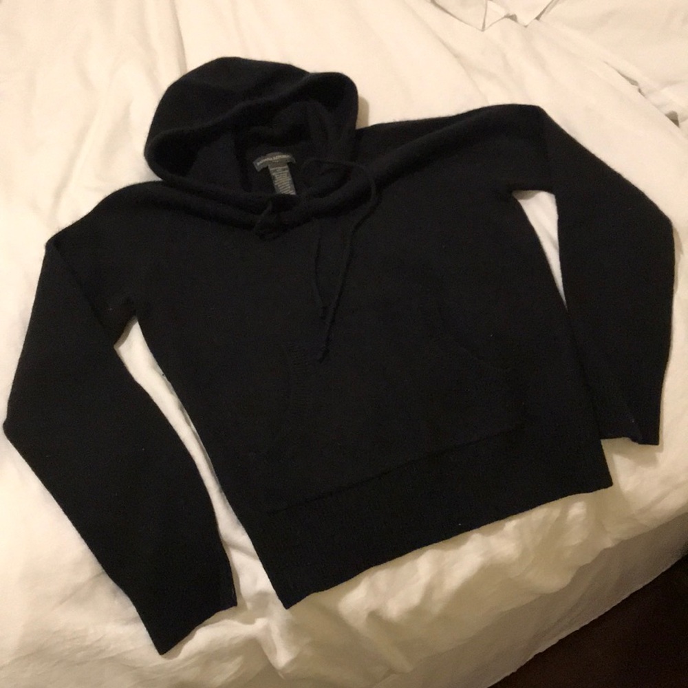 Banana Republic sweater hoodie, black (s)